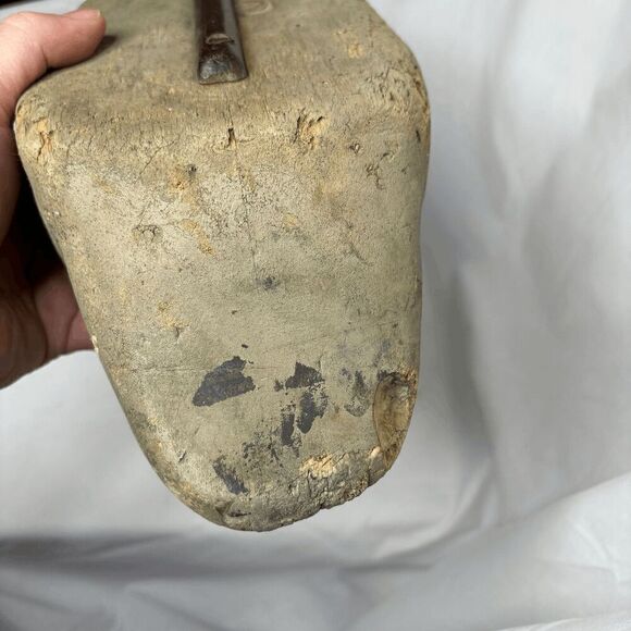 Vintage Balsa Wood Hunting Duck Decoy w/Weight Missing One Glass Eye - Picture 8 of 9